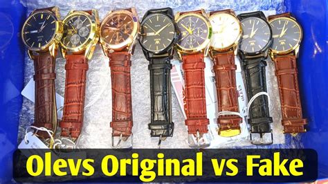 olevs watch original vs fake|olevs watch wiki.